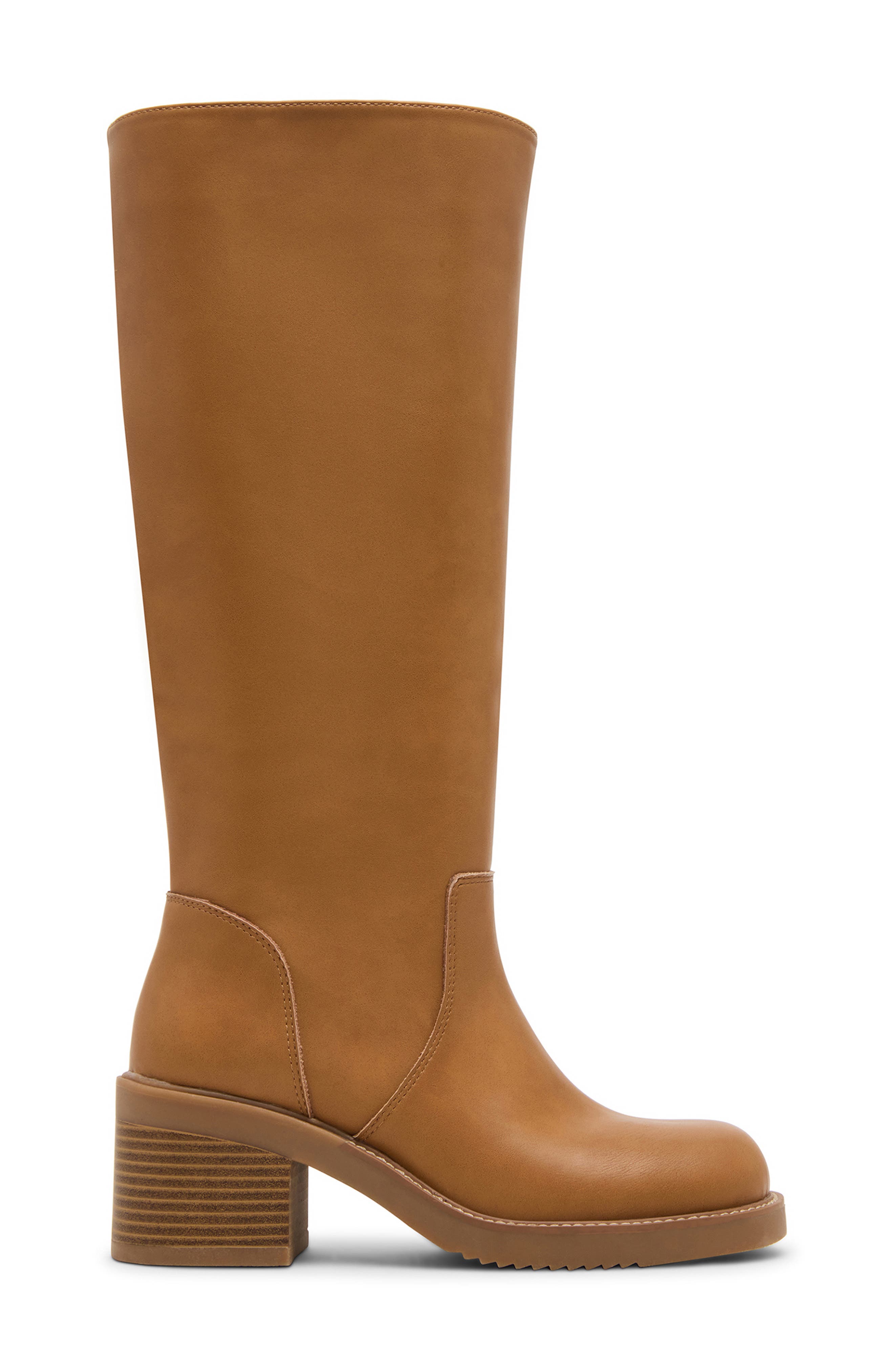 Madden Girl Momentoo Boot, Alternate, color, Natural Brown