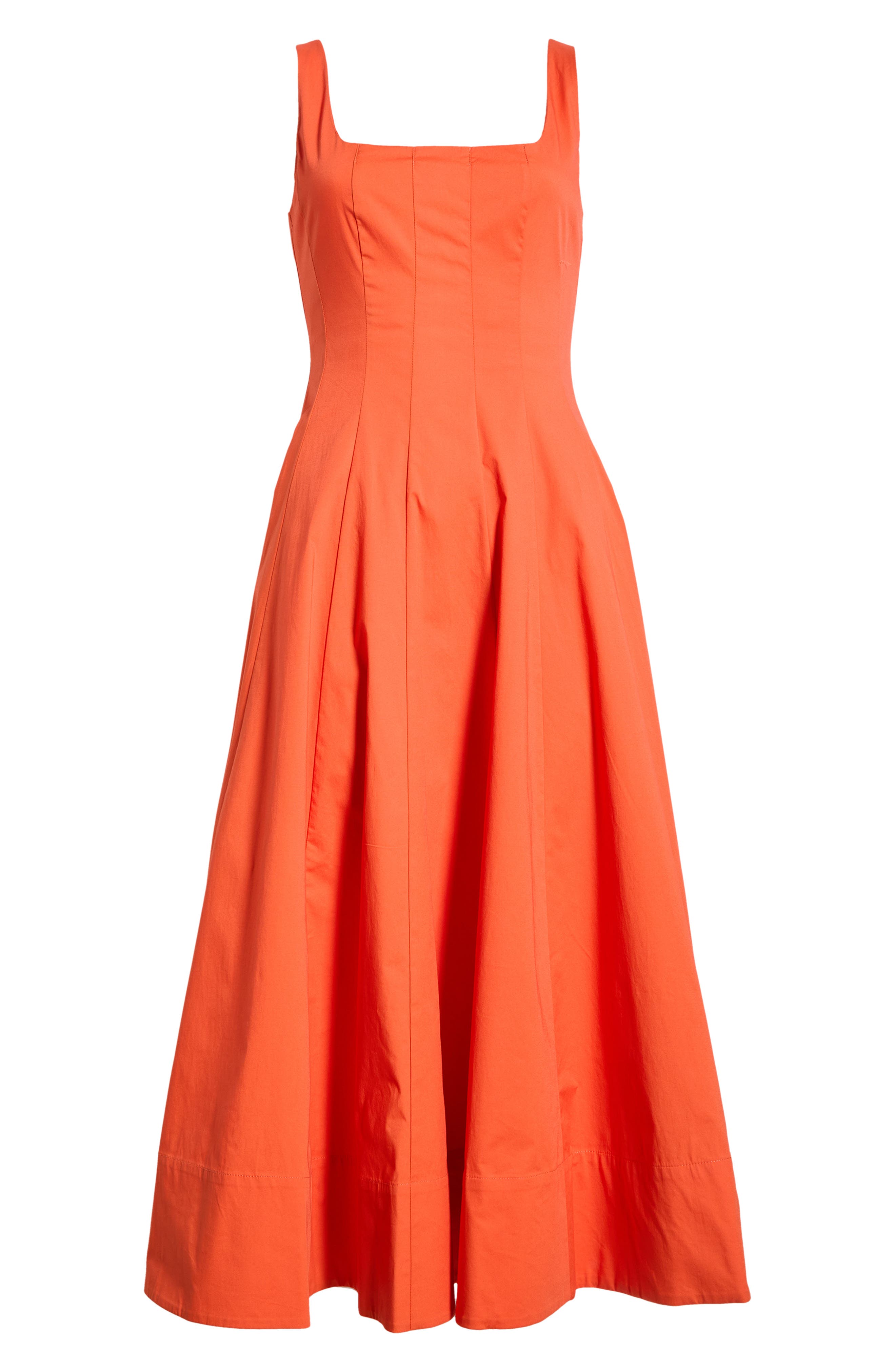 Wells Floral Stitch A-Line Midi Dress - image 4