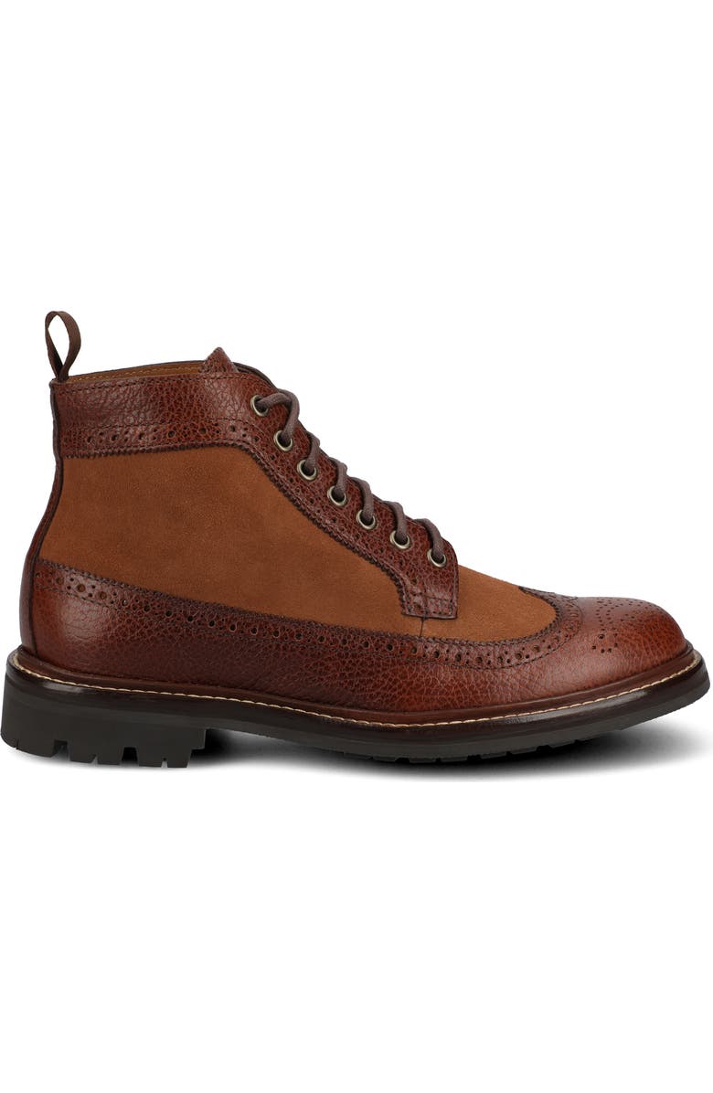 TAFT The Boston Longwing Boot, Alternate, color, Whiskey