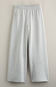 Zella Girl Kids' Low Key Wide Leg Sweatpants