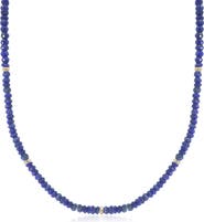 The Lovery Fine Jewelry Lapis Bead Necklace