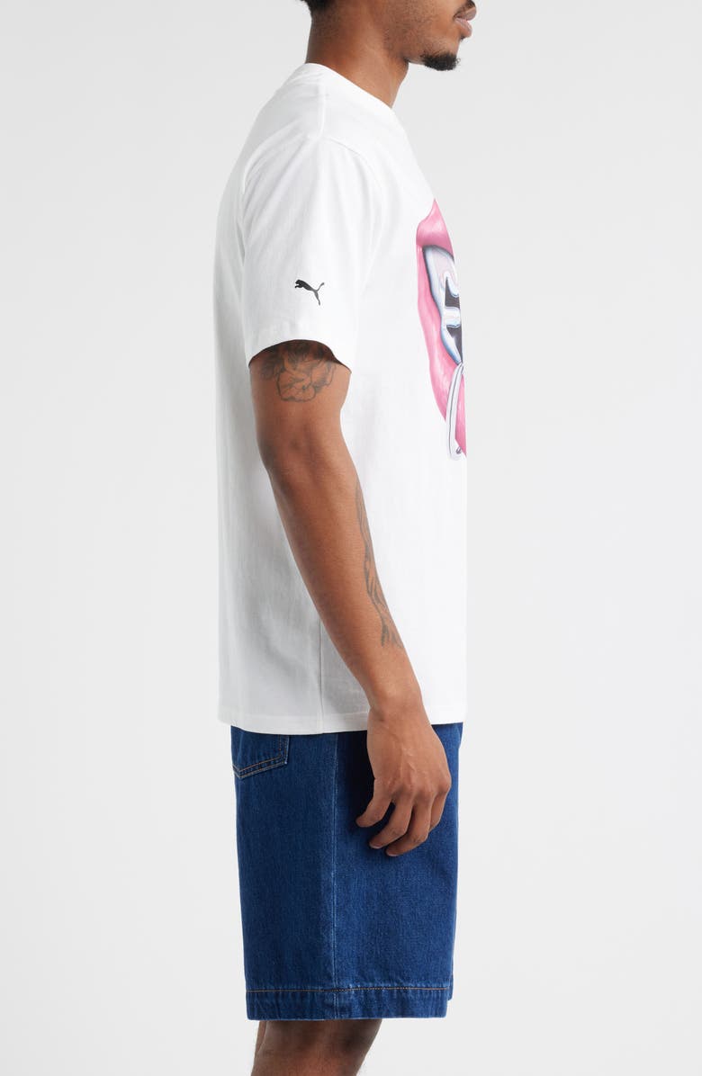 PUMA x A$AP Rocky Flacko Graphic T-Shirt, Alternate, color, Puma White