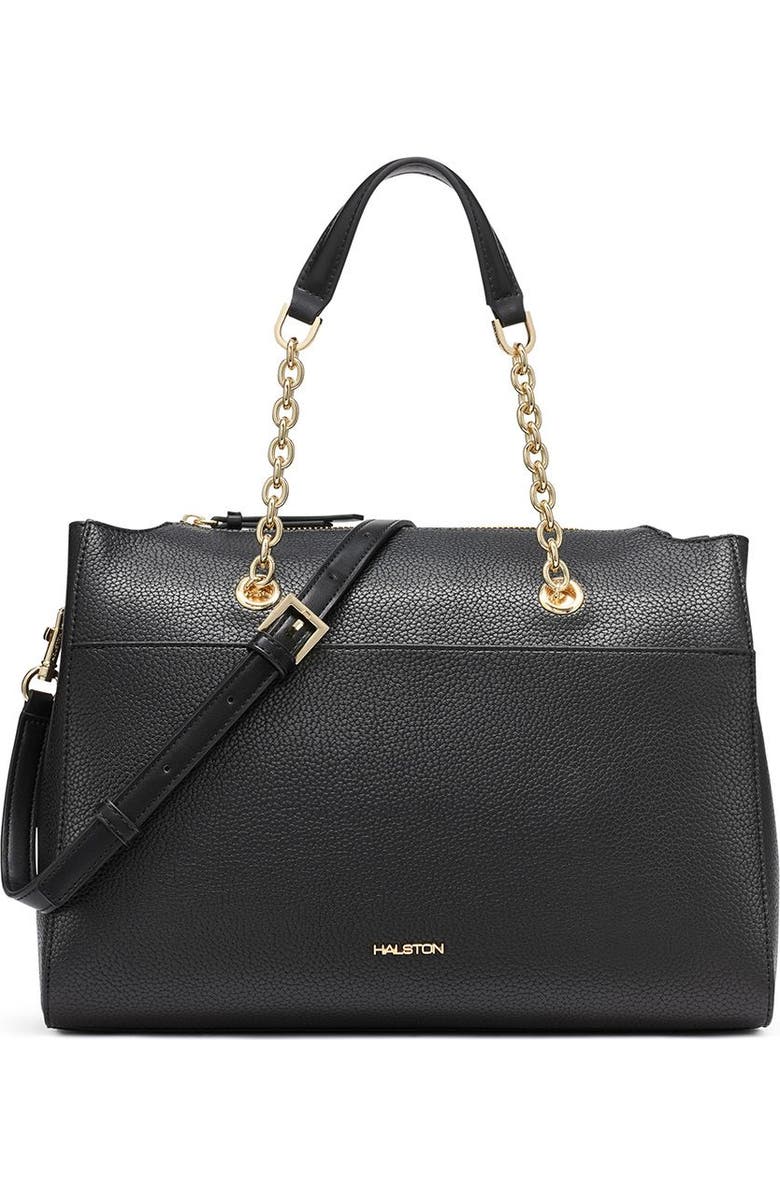 HALSTON Janis Satchel Bag, Main, color,