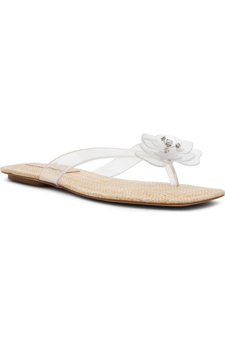 Steve Madden Tigerlily Flip Flop, Main, color, Clear
