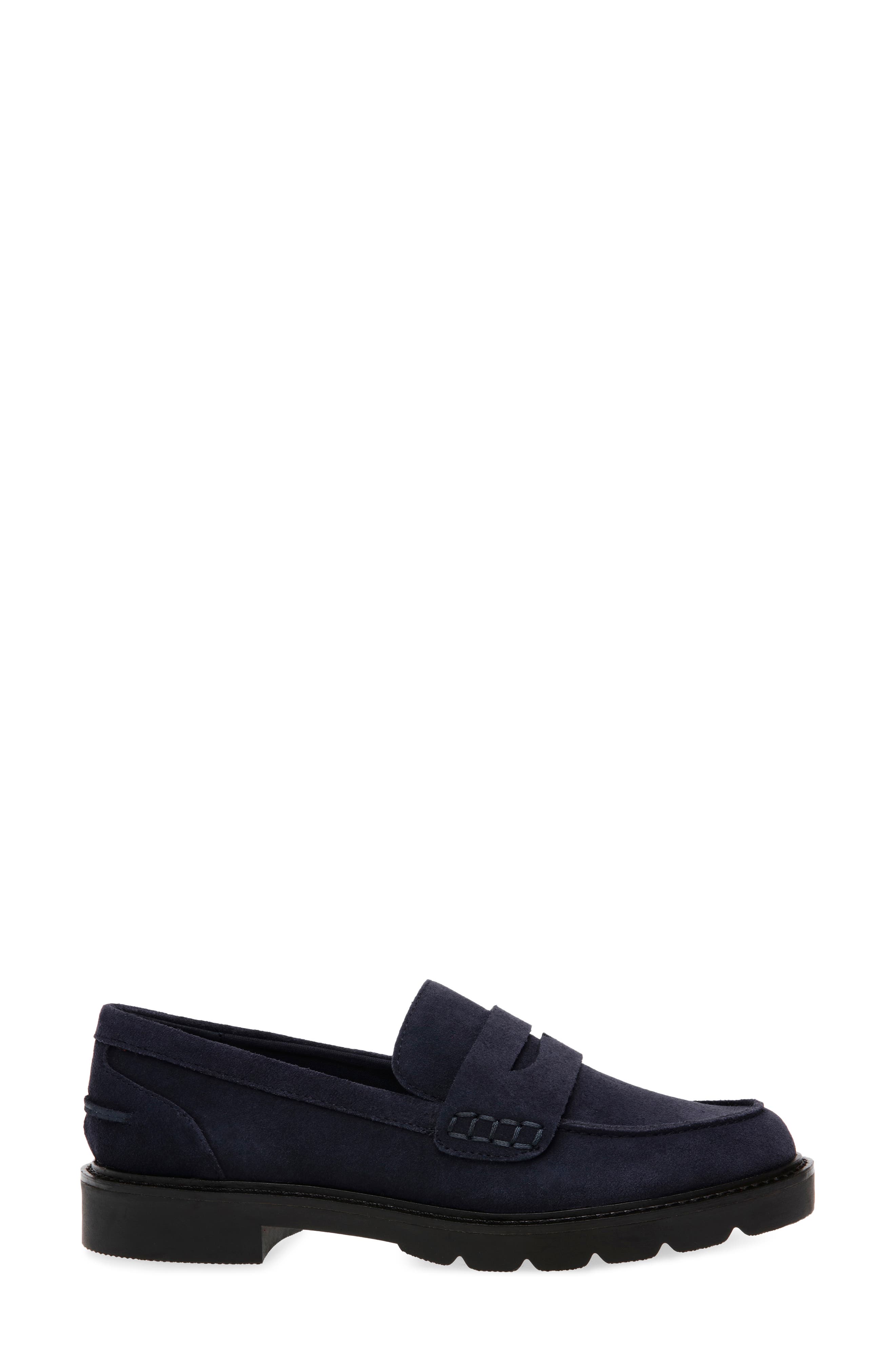 Emmylou Penny Loafer, Alternate, color, NAVY