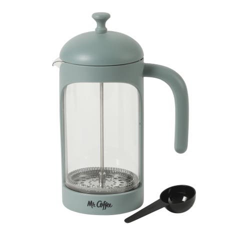 Retro Brew 31 oz Borosilicate Glass Coffee Press