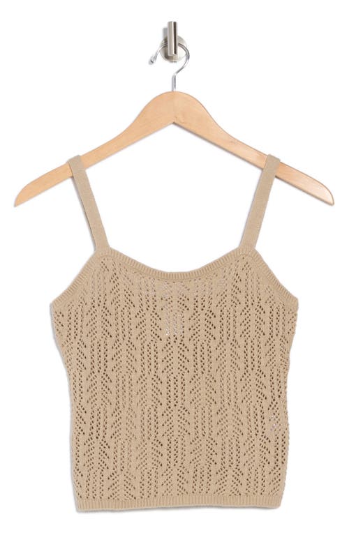 Abound Open Stitch Sweater Tank
