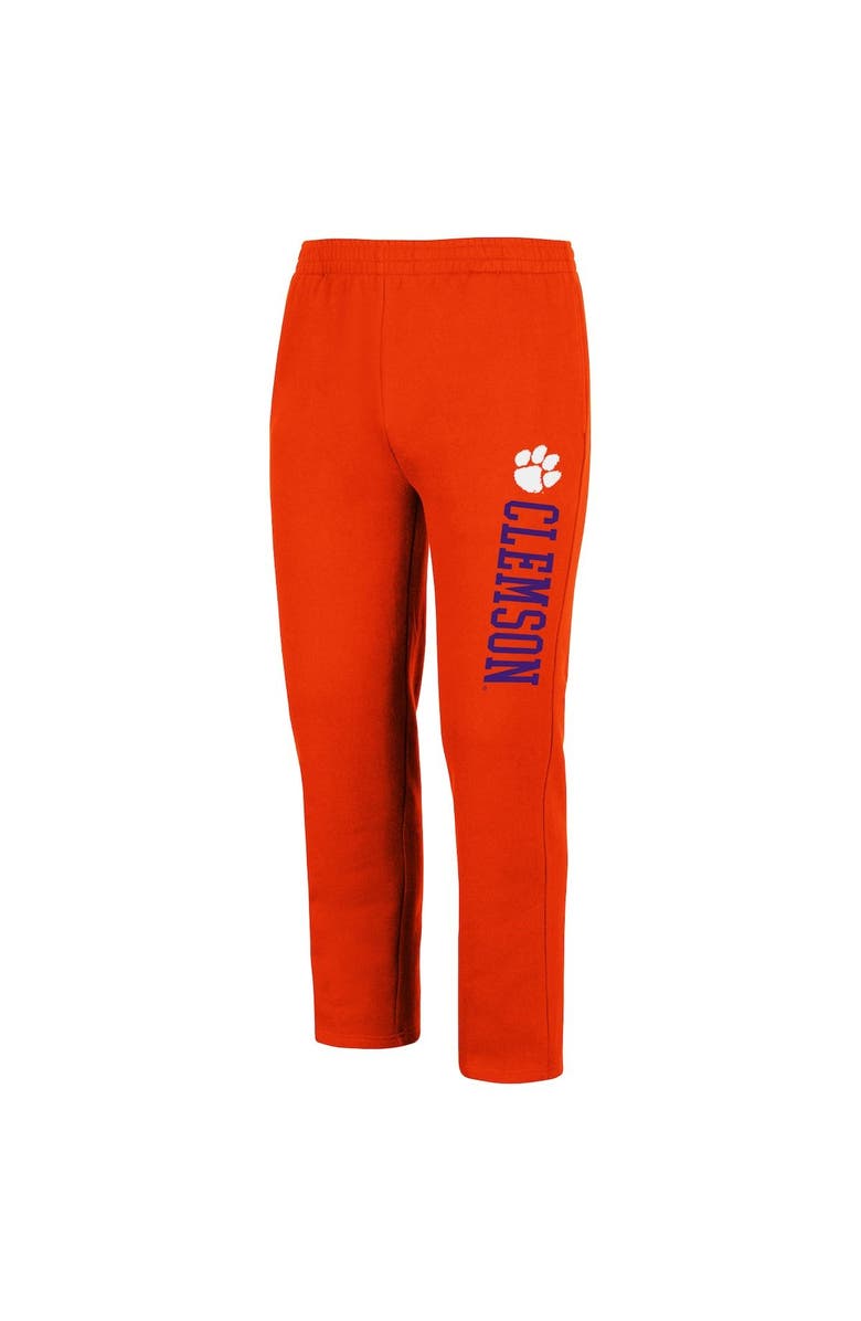 COLOSSEUM Men's Colosseum Orange Clemson Tigers Fleece Pants, Alternate, color, Orange