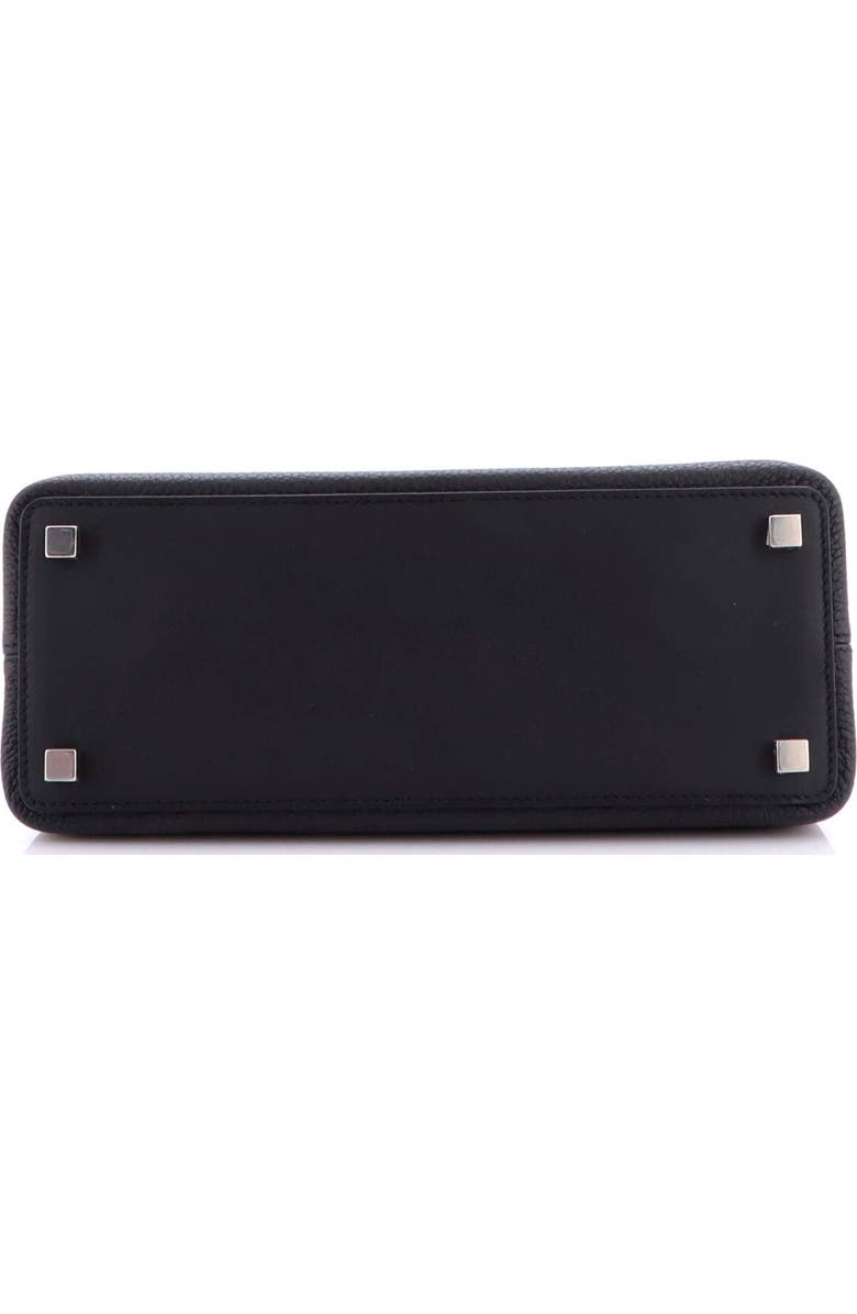 Pre-Owned Hermes Medor Handbag Togo, Alternate, color, Noir