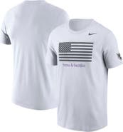 Nike Men's Nike White Army Black Knights Army 250 Collection Dri-FIT T-Shirt