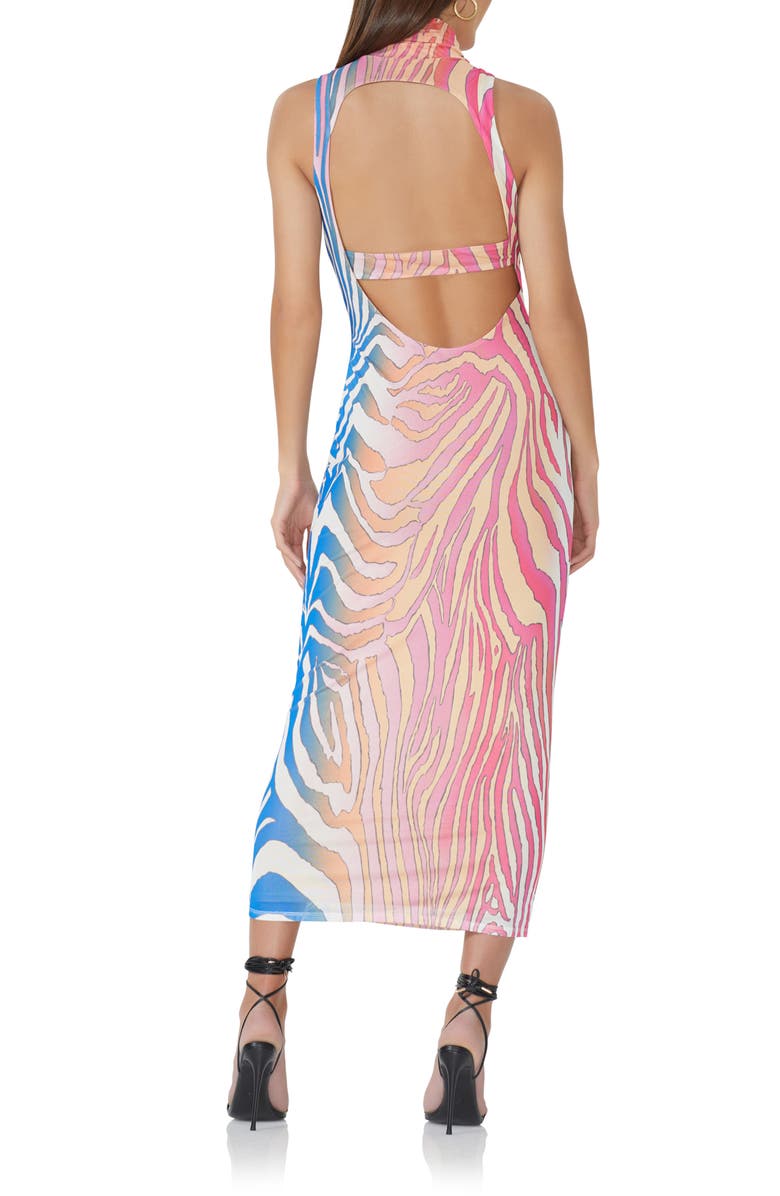 AFRM Serenity Sleeveless Turtleneck Midi Dress, Alternate, color,