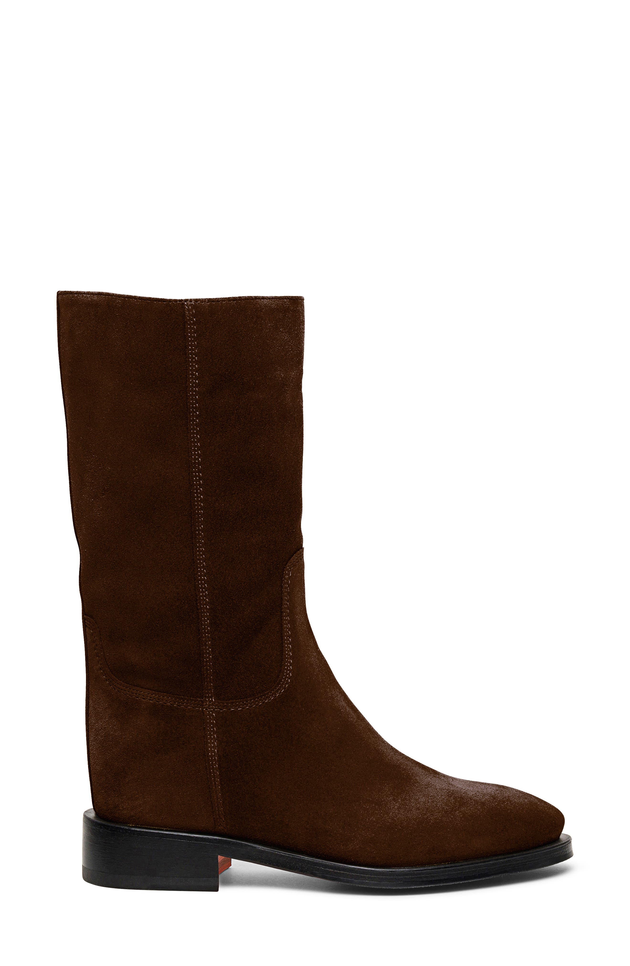 Suede Boot, Alternate, color, BROWN-T50