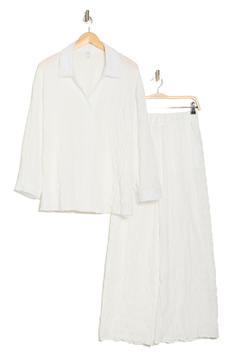 2-Piece Crinkle Cover-Up Set