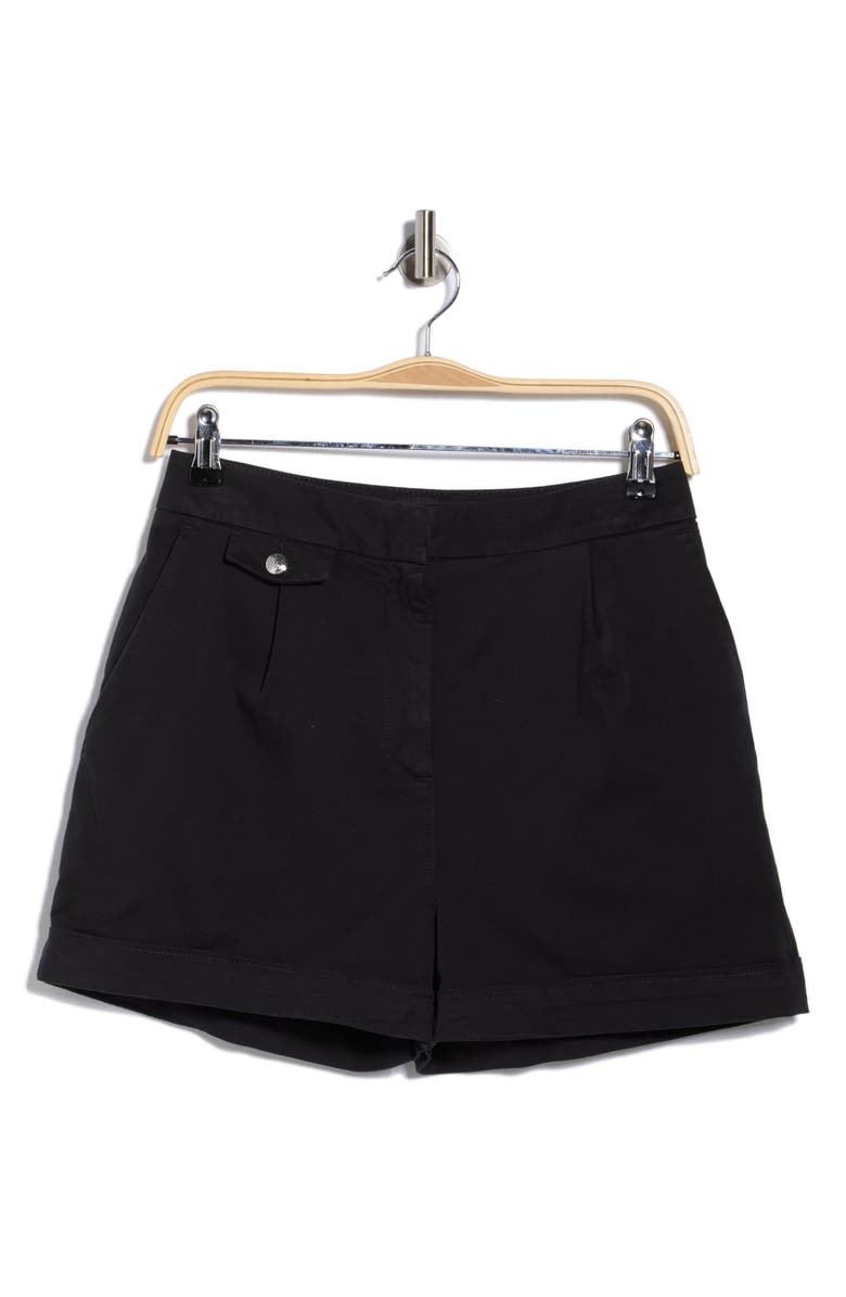 BOSS Taschi Stretch Cotton Shorts, Main, color, Black