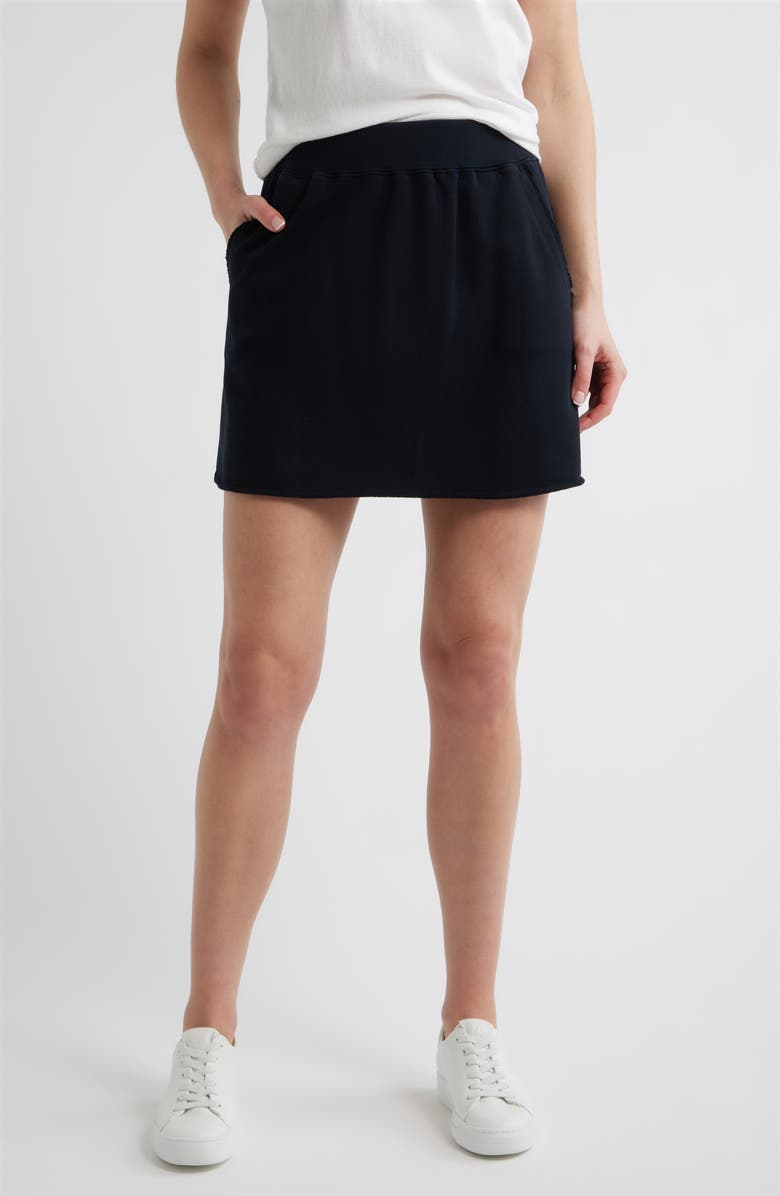 Frank & Eileen Kennedy Cotton A-Line Skirt, Main, color, British Royal Navy