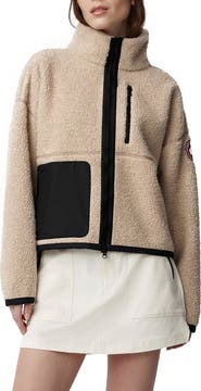 Canada Goose Simcoe Wool Blend Fleece Jacket