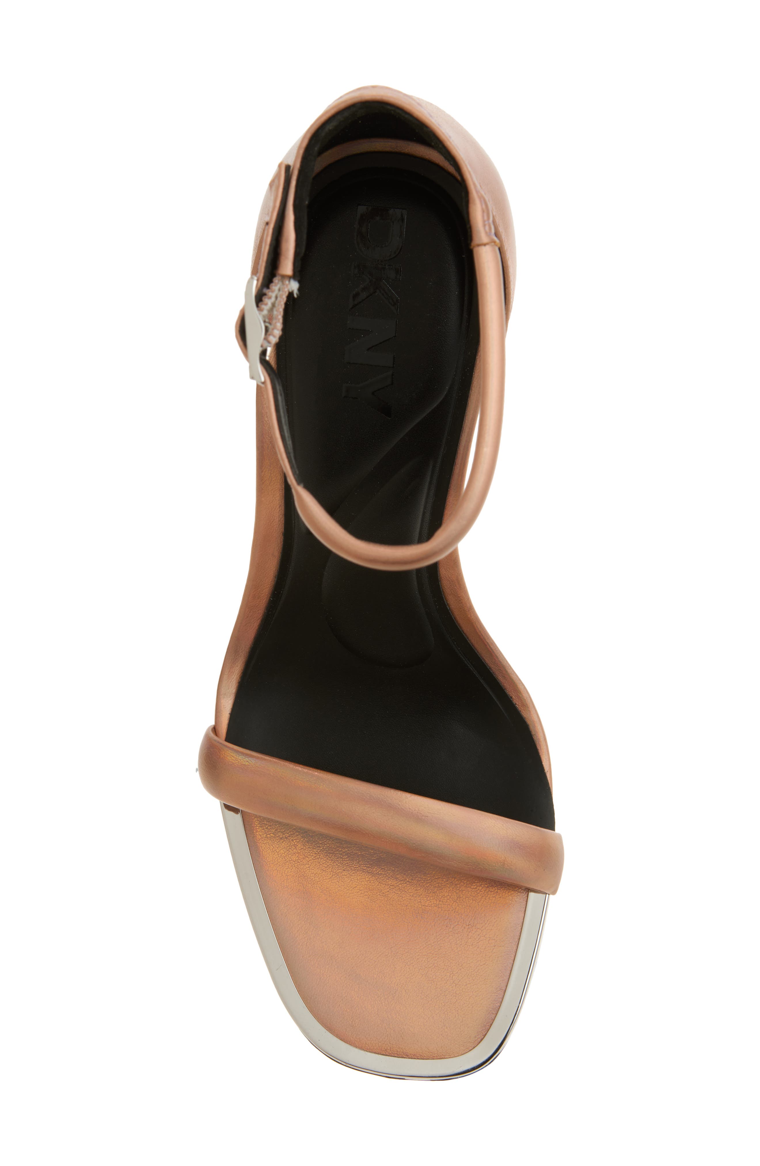 Walker Ankle Strap Sandal, Alternate, color, ROSE GOLD