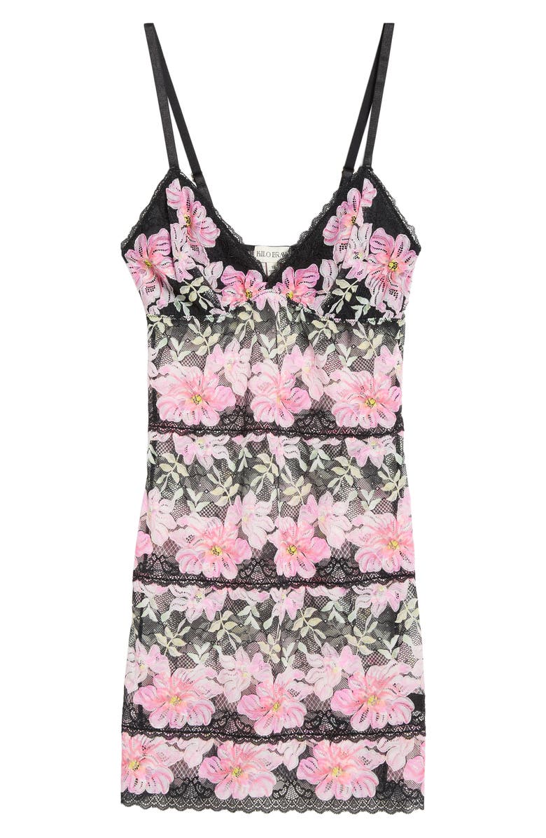 KILO BRAVA Embroidered Lace Slip, Alternate, color, Printed Primrose