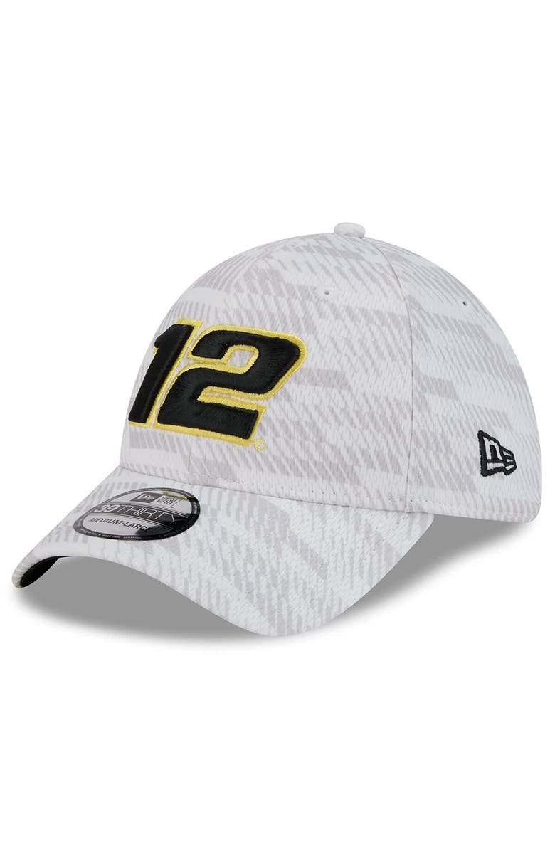 New Era Men
s New Era White Ryan Blaney 39THIRTY Graded Flex Hat, Main, color, White