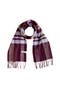  Burgundy Modern Tartan