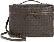 Bottega Veneta Soft Vanity Intrecciato Leather Vanity Case