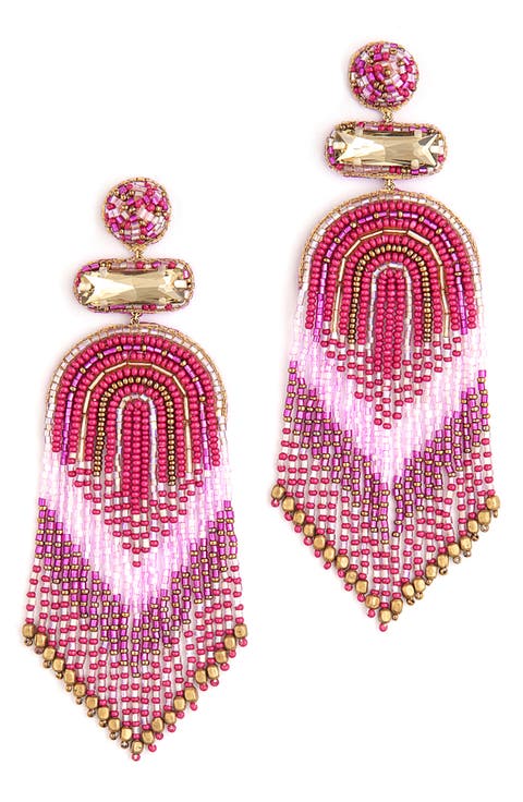 Ishani Beaded Drop Earrings
