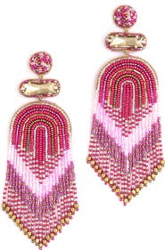 Deepa Gurnani Ishani Beaded Drop Earrings