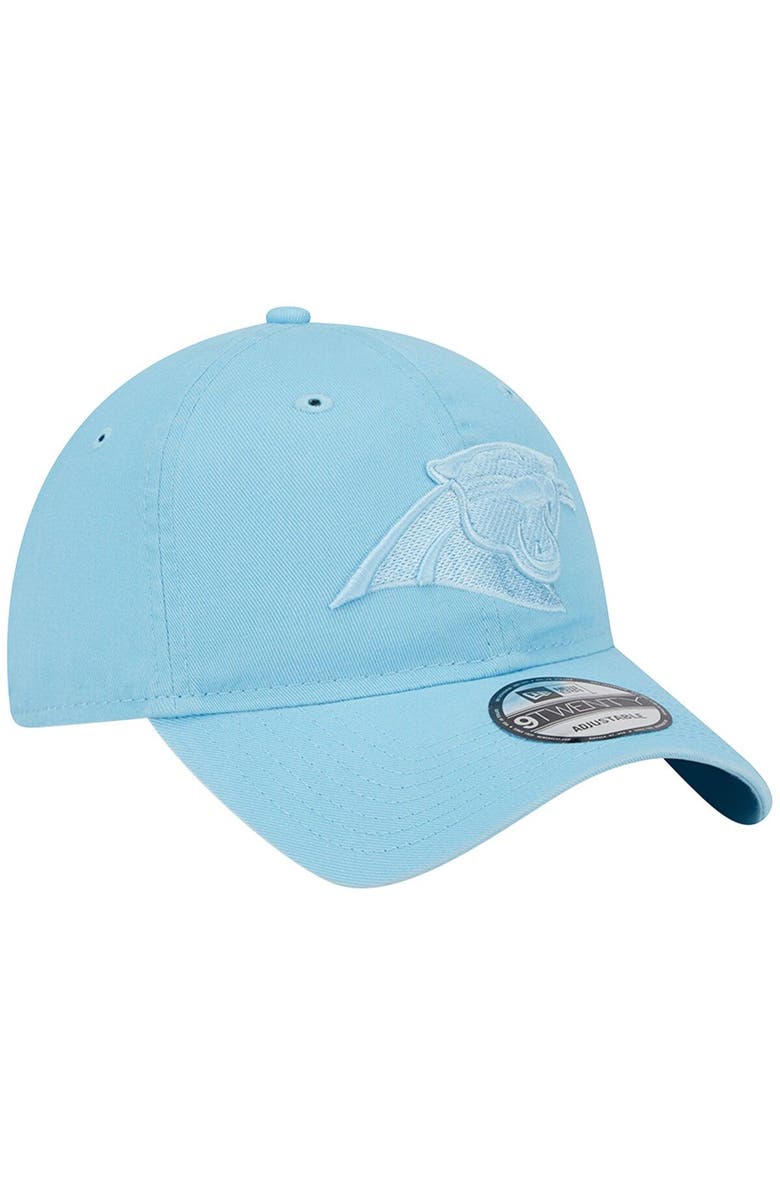 New Era Men's New Era Light Blue Carolina Panthers Core Classic 2.0 Brights 9TWENTY Adjustable Hat, Alternate, color,