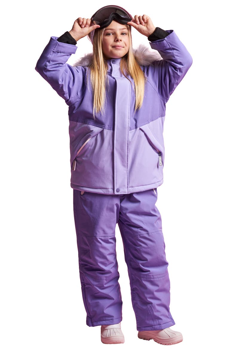 Sparkle the Unicorn Ski Jacket, Alternate, color, Lilac