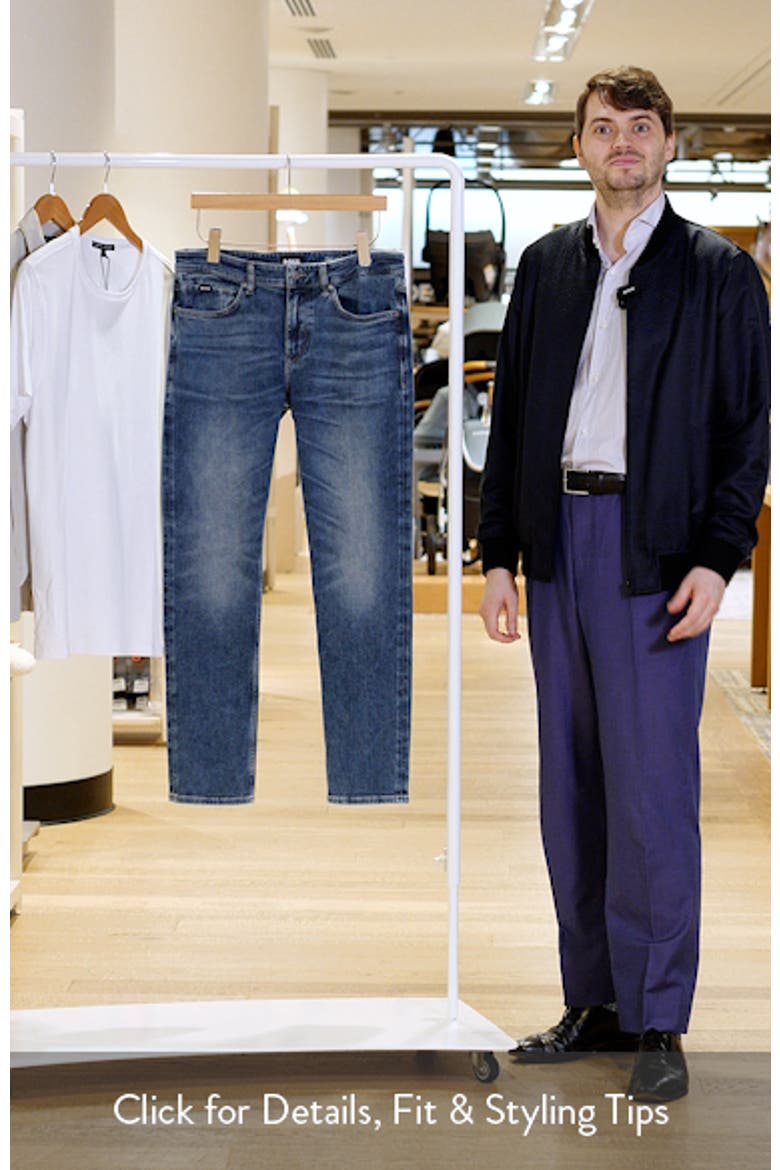 Delaware Slim Fit Stretch Jeans video