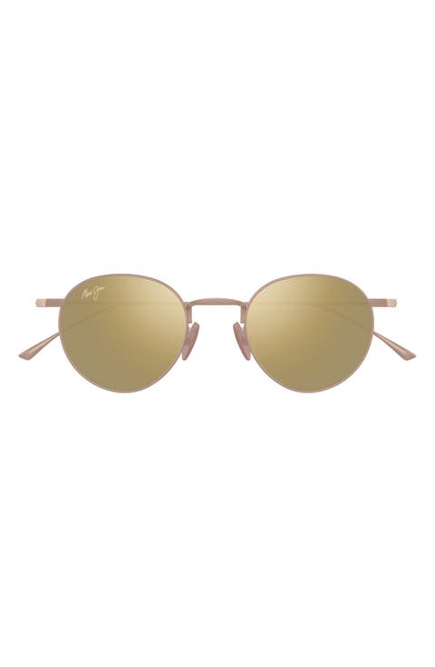 Kaapeha 48mm Small PolarizedPlus2® Round Sunglasses