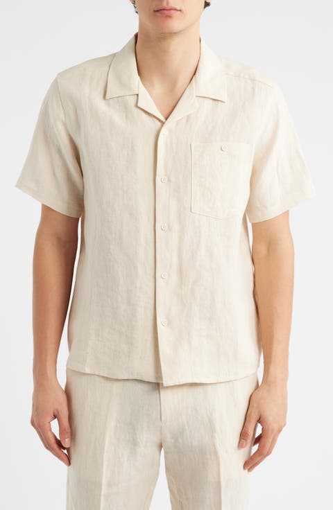 Cuban Linen Camp Shirt