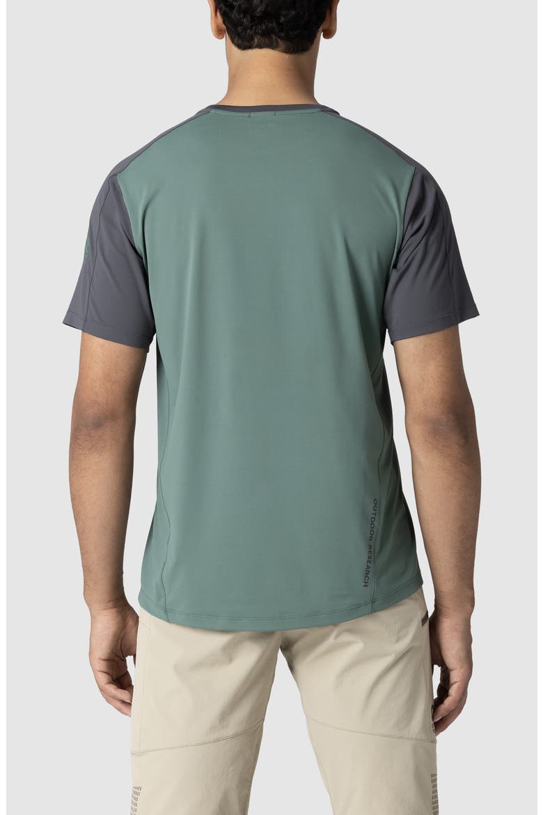 Freewheel Mountain Bike T-Shirt, Alternate, color, STORM/ MALACHITE