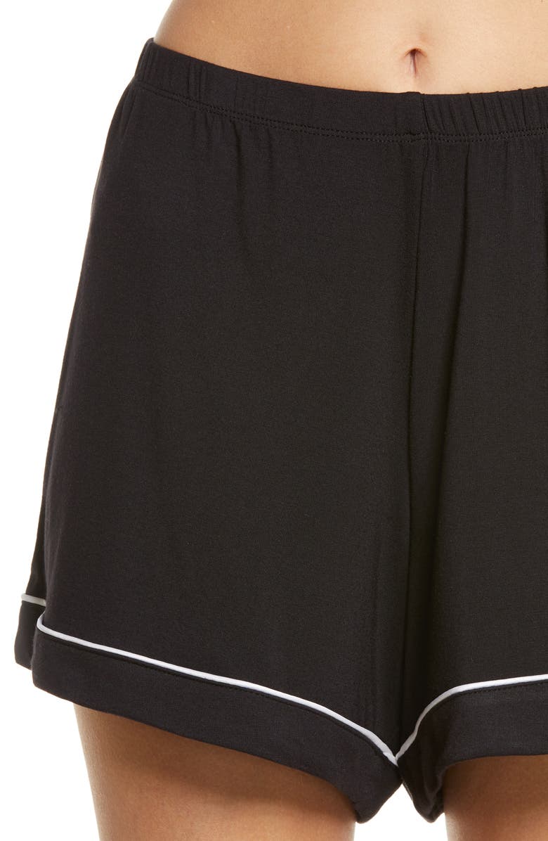 Moonlight Eco Long Sleeve Stretch Modal Short Pajamas