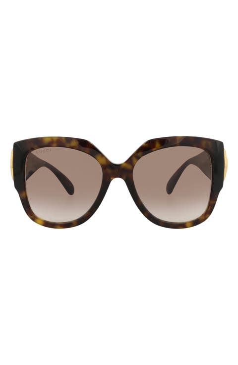 54mm Square Sunglasses