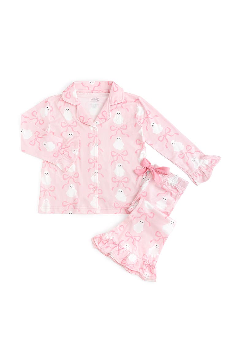 Ghost Halloween Lounge Set, Main, color, Soft Pink