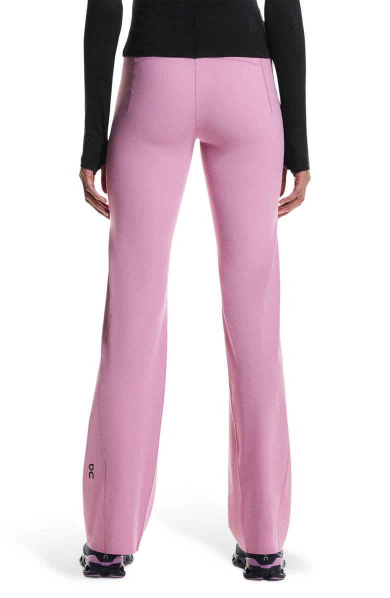 On Studio High Waist Flared Leggings, Alternate, color, Sakura