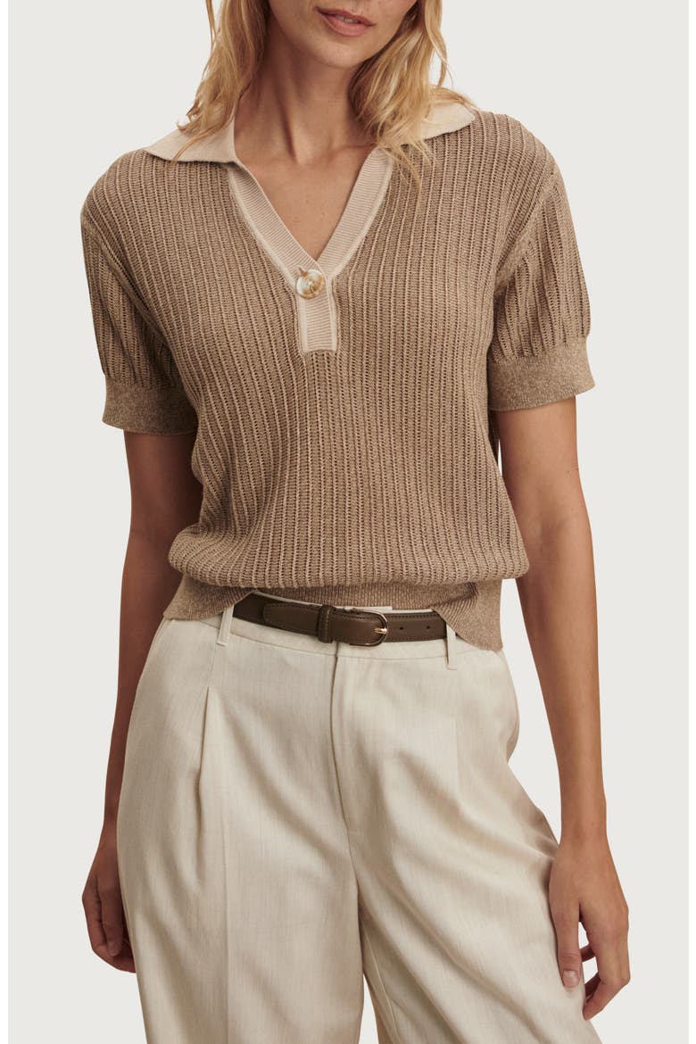 Perrine Knit Polo (Women) | Nordstrom