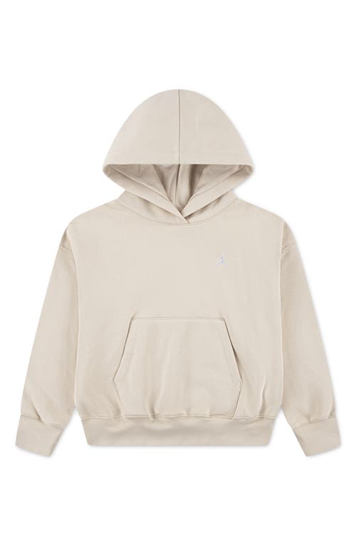 Jordan Kids' Brooklyn Fleece Hoodie In Brown