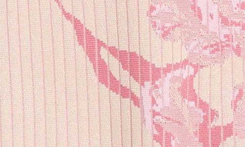 MISOOK MISOOK FLORAL JACQUARD SHIFT DRESS