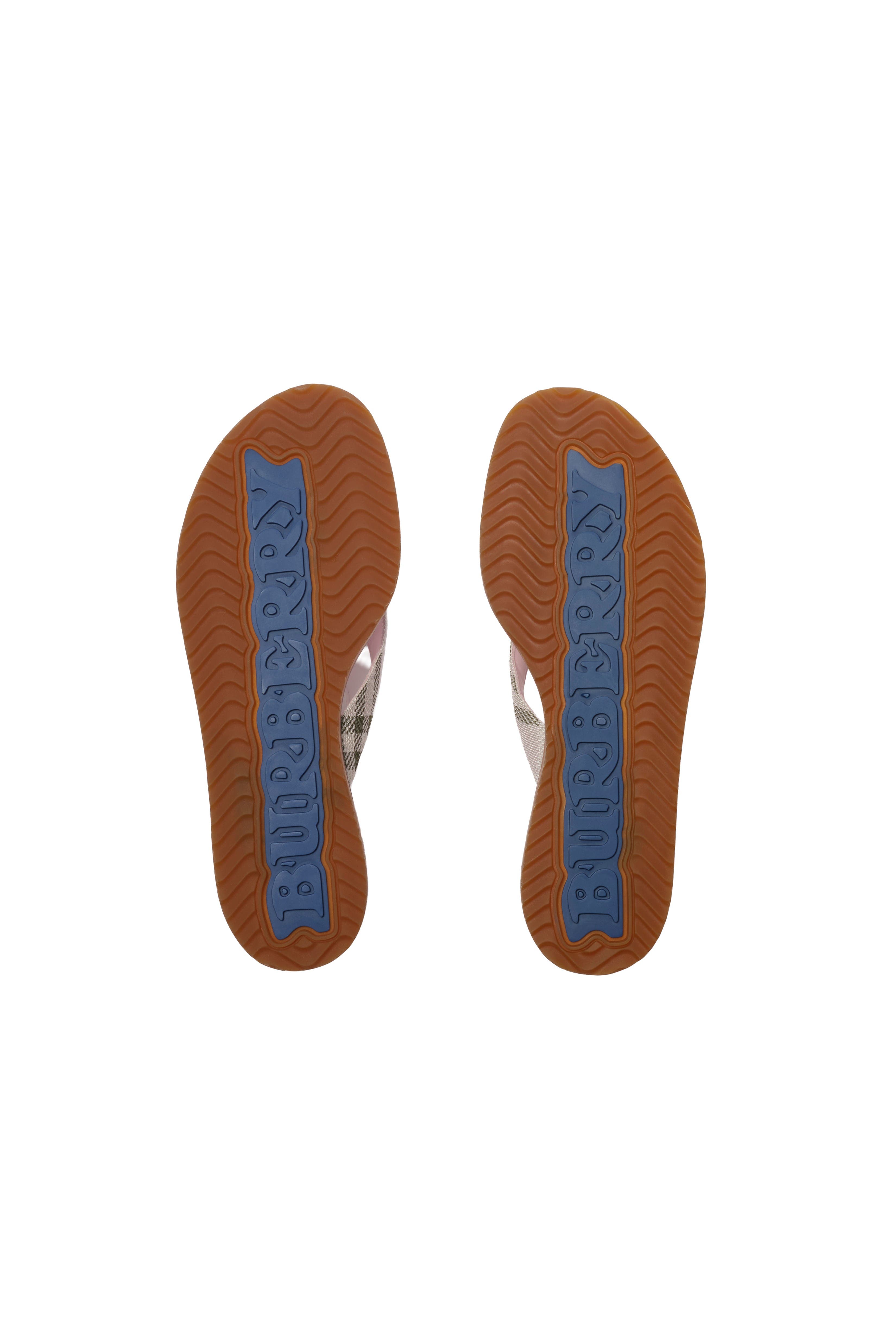 Burberry Check Pavilion Sandals, Alternate, color, Mallow Pink