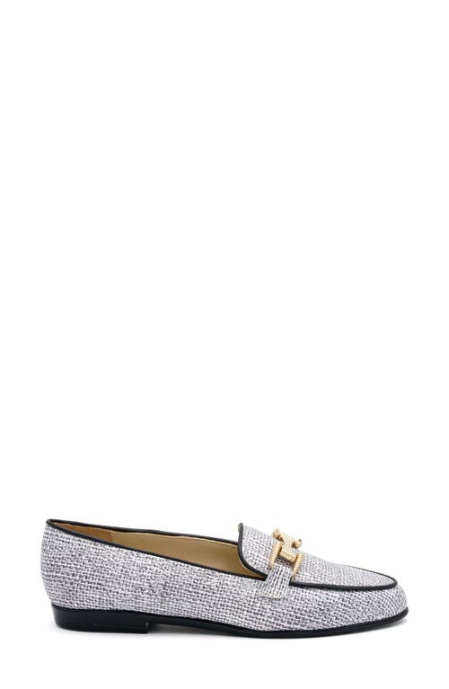 Amalfi By Rangoni Ode Loafer In Black Glitter Black Etoile