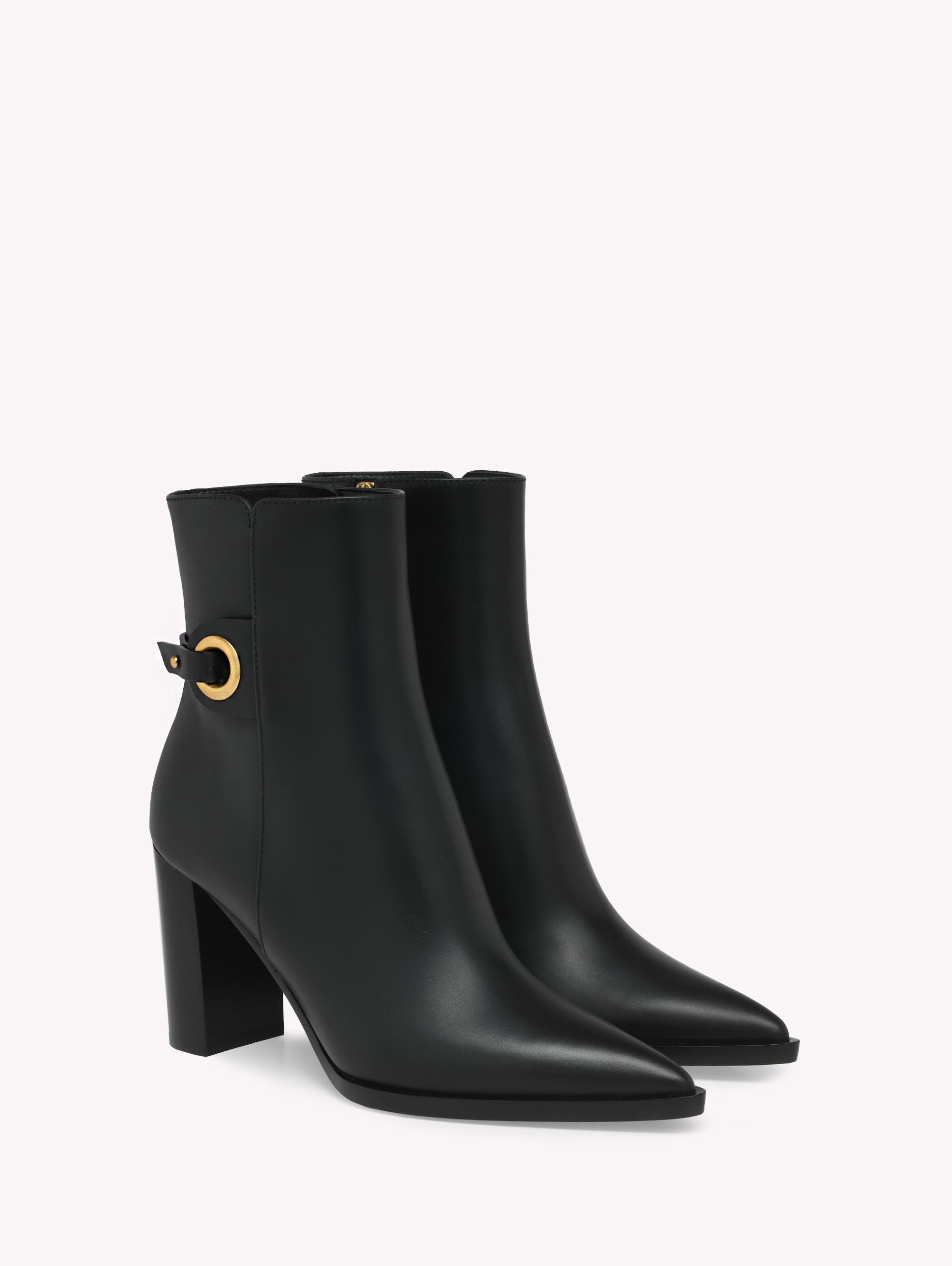 Gianvito Rossi Granada Boot, Alternate, color, Black Calf