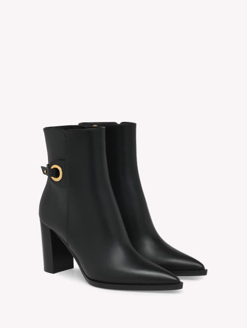 Gianvito Rossi Granada Buckle Boots In Black