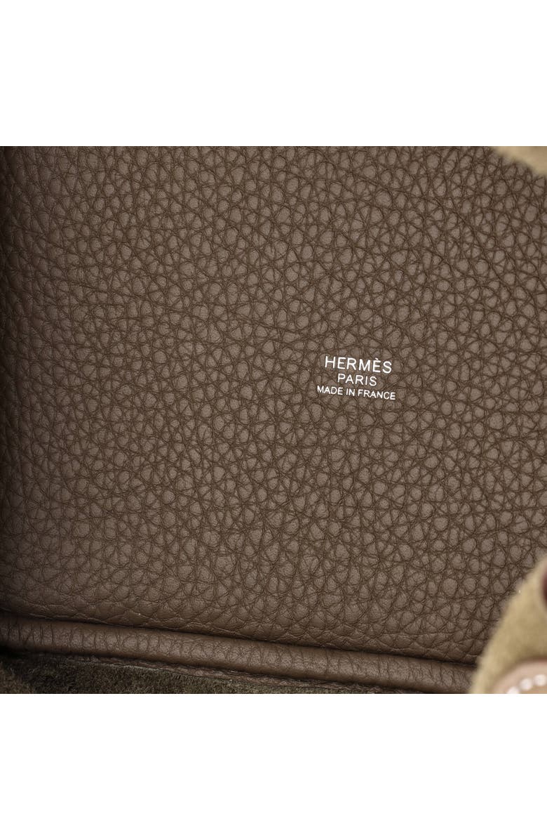 Pre-Owned Hermes Monochrome Picotin Lock Bag Clemence PM, Alternate, color, Etoupe