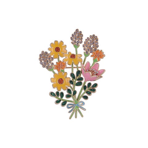 Flower Bouquet Pin