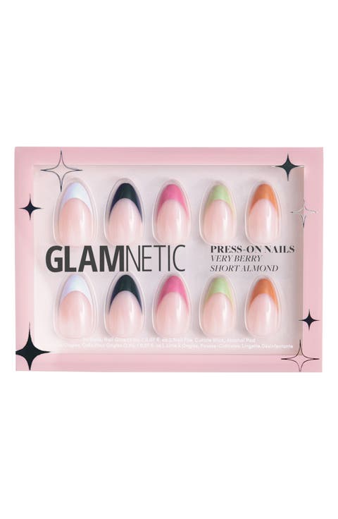 Short Almond Press-On Nails Set
