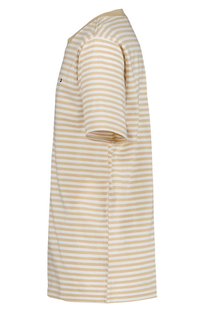 Tommy Hilfiger Kids' Clean Stripe T-Shirt, Alternate, color, Warm Sand