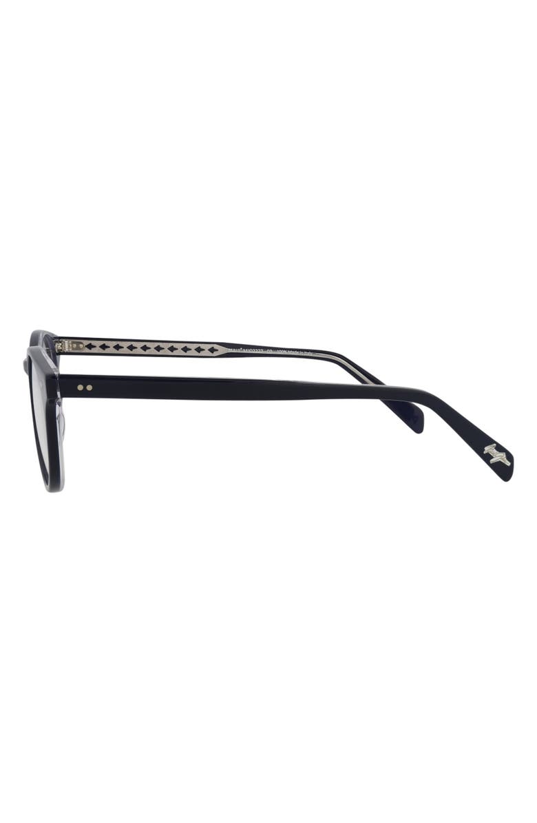 Maui Jim 47mm Round Optical Frames, Alternate, color, Navy Transparent