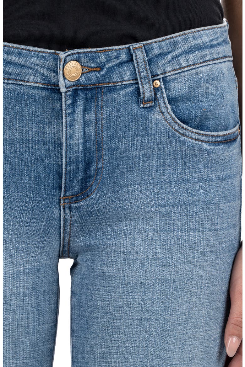 Amy Crop Straight Leg Jeans, Alternate, color, GAINED W/MED BA